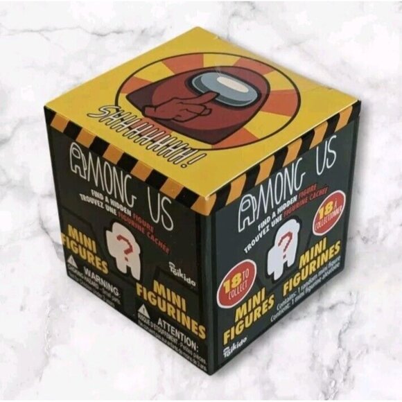 Among Us Blind Box Toikido Mini Figure Mystery Just Toy Shhhh Random Plastic PVC - Picture 1 of 6